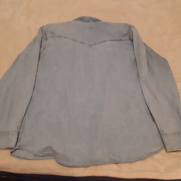Levi's Shirt Style Jeans Rétro Lightweight XL Women - Picture 7 of 8